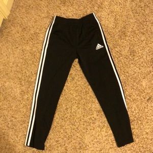 Adidas black joggers